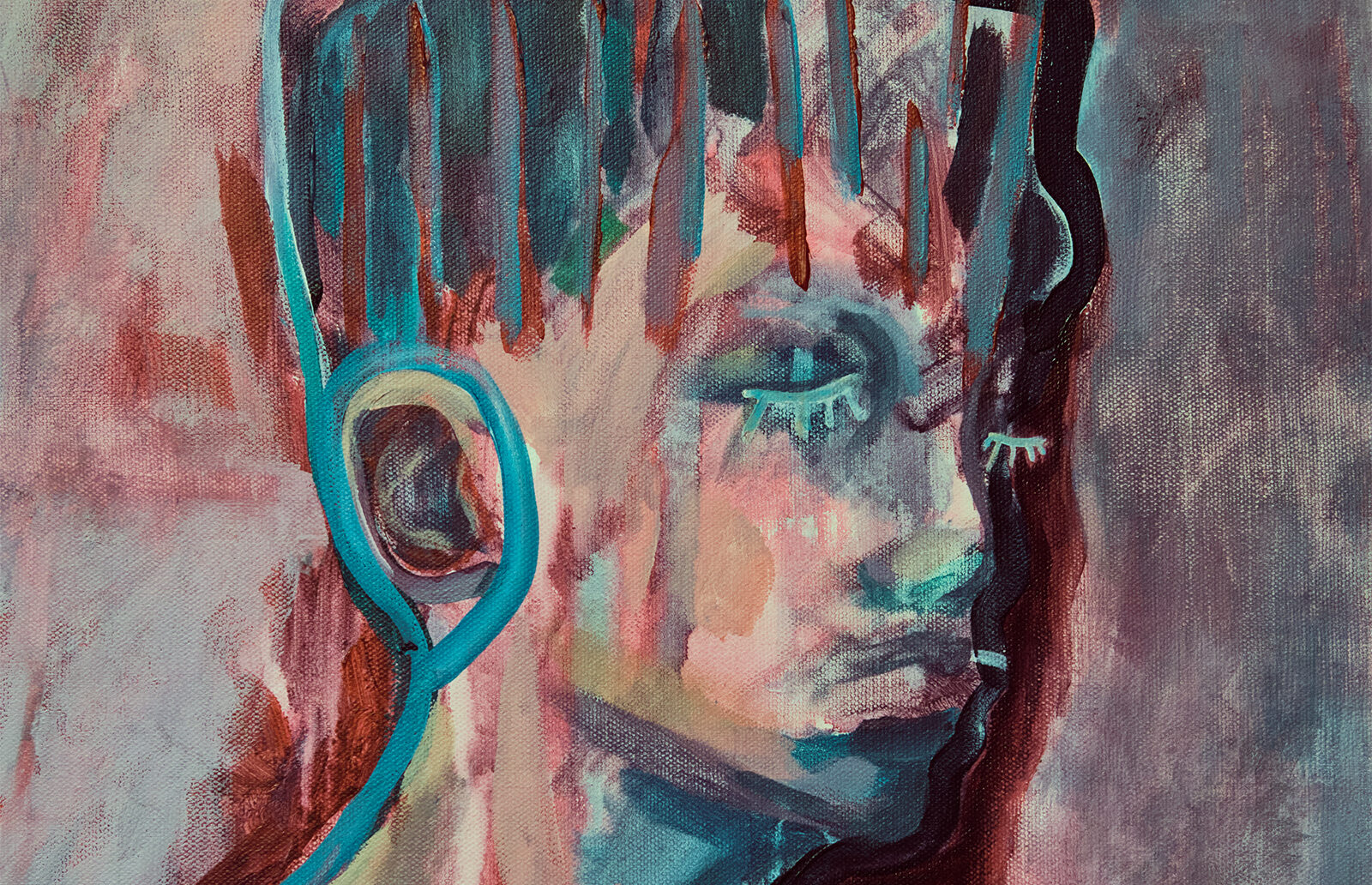 Omslag till "Medvetslös", av Albin Söderlind