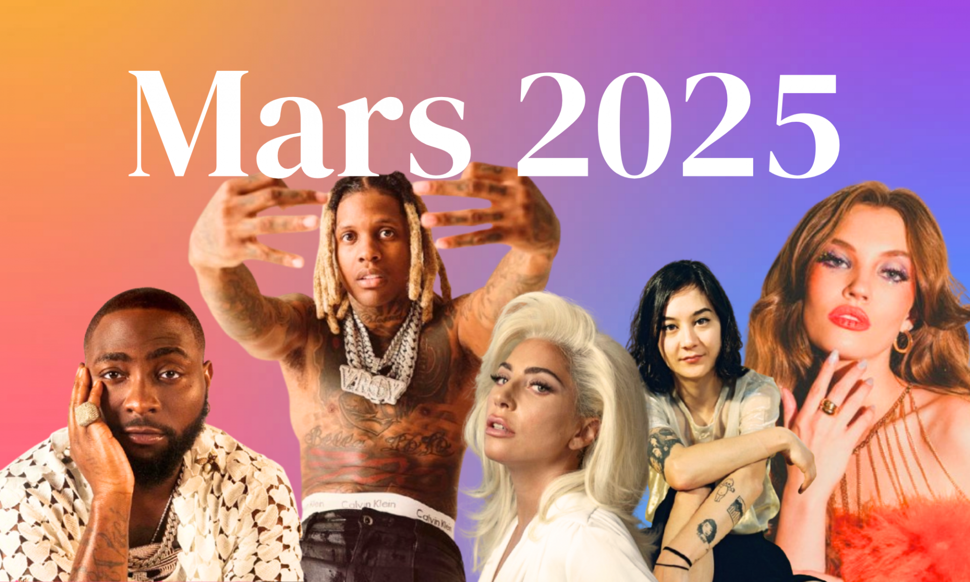 KULT Magasin listar kommande albumsläpp. Med Lil Durk, Davido, Lady Gaga, Japanese Breakfast och Stela Cole.